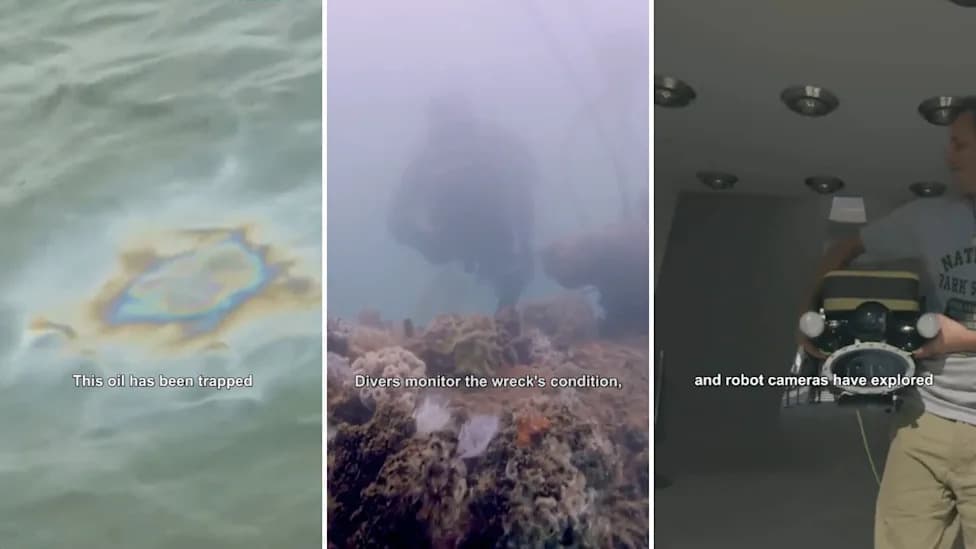 USS Arizona Still Weeps: Oil From 1941 Wreck Creates 'Black Tears' at Pearl Harbor