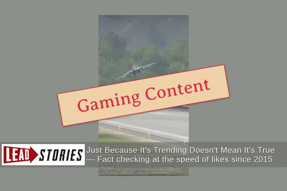 Fact Check: Viral 'IAF MiG-29 Crash' Video Is War Thunder Gameplay, Not Real