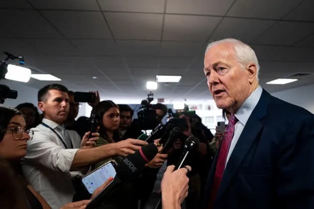 Cornyn Refuses To Back Bo French After Racist Posts, Calls Nominee An "Embarrassment"