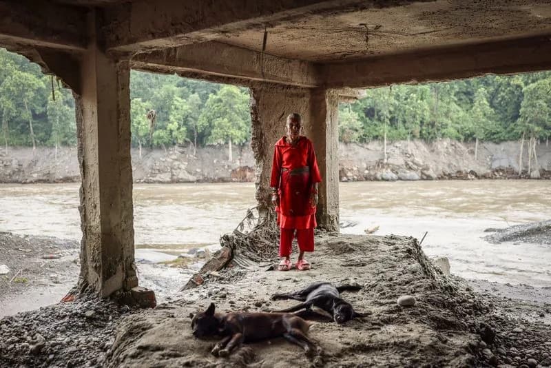 Betrawati Buried: Survivors Return to a Grey Plain After Devastating Glacial Flood