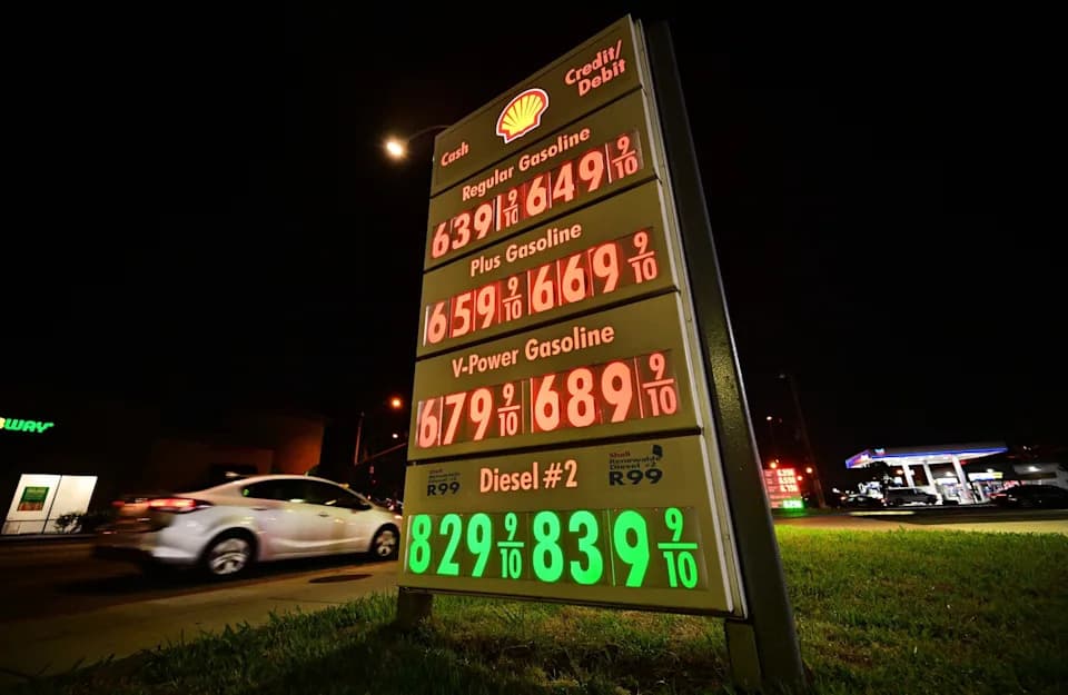Diesel Hits Record $6.43/Gallon As Strait Of Hormuz Disruption And Ukraine War Drive Prices Higher