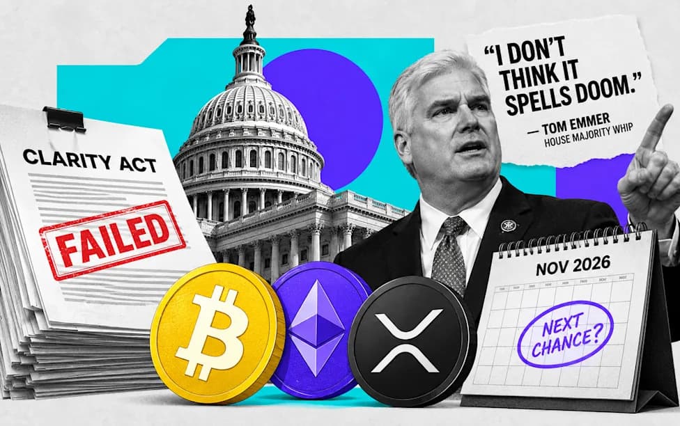 CLARITY Act Could Still Become Law Before Year‑End, Emmer Says — Post‑Midterm Lame‑Duck Is Key