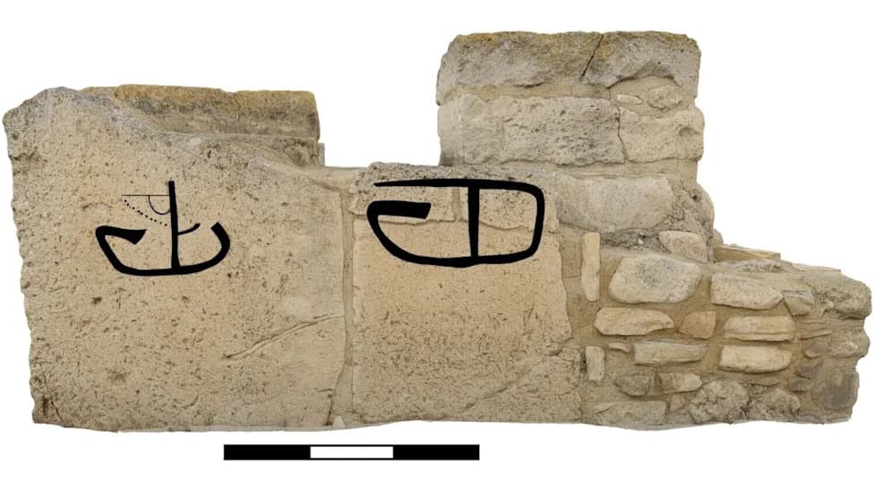 Lost Fleet Unearthed: 23 Faint Ship Carvings Revealed in Bronze Age Temple at Kition Kathari
