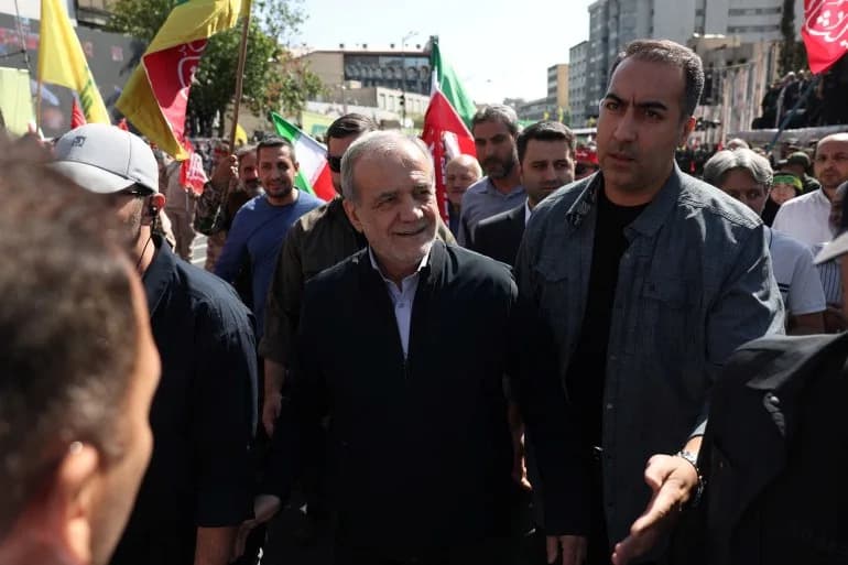 Hundreds of Thousands Rally in Tehran as Iran Unveils New Volunteer Force Amid Sanctions and Blockade
