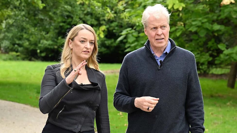 Kuenssberg Asks Earl Spencer: Which Charles Should We Believe?