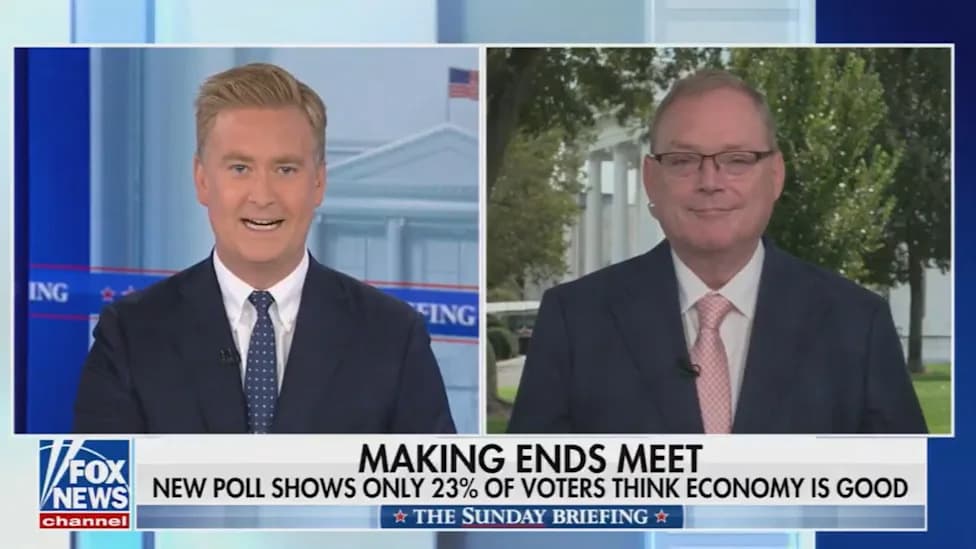White House Economist Kevin Hassett Slams Fox News Polls as 'Skewed' in On-Air Exchange