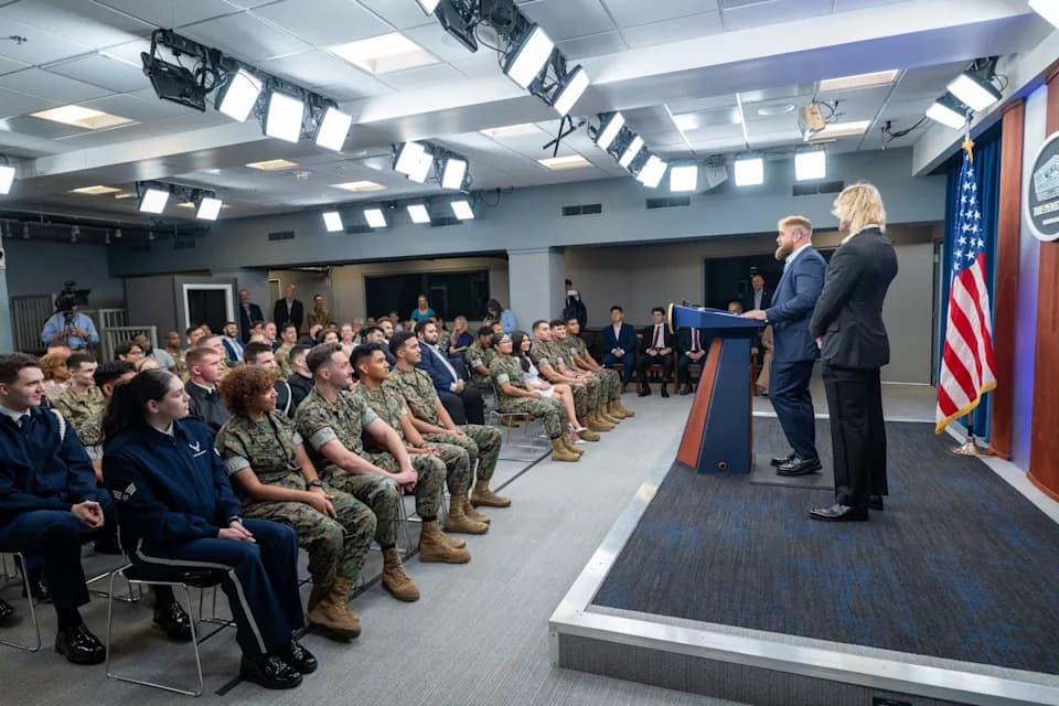 Pete Hegseth Hosts Logan and Jake Paul at the Pentagon, Sparks Questions About Visit