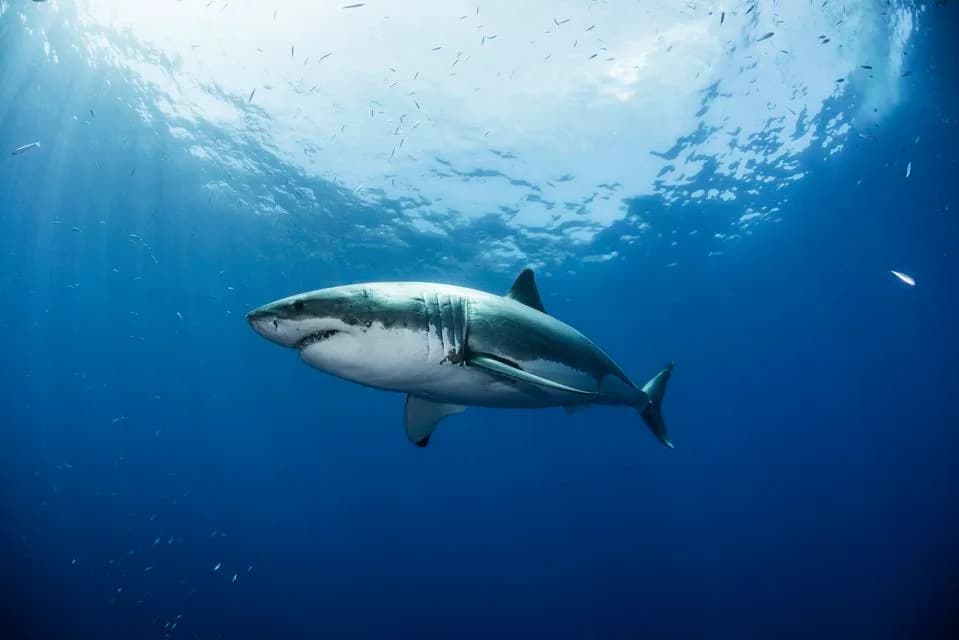 White Sharks Use Gulf Reefs as Stepping-Stone Highways: New Acoustic Data Reveals Migration Links