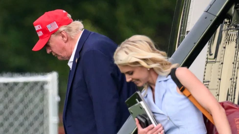 Natalie Harp Joins Trump on Marine One for Inaugural South Lawn Helipad Flight Amid Media Boycott