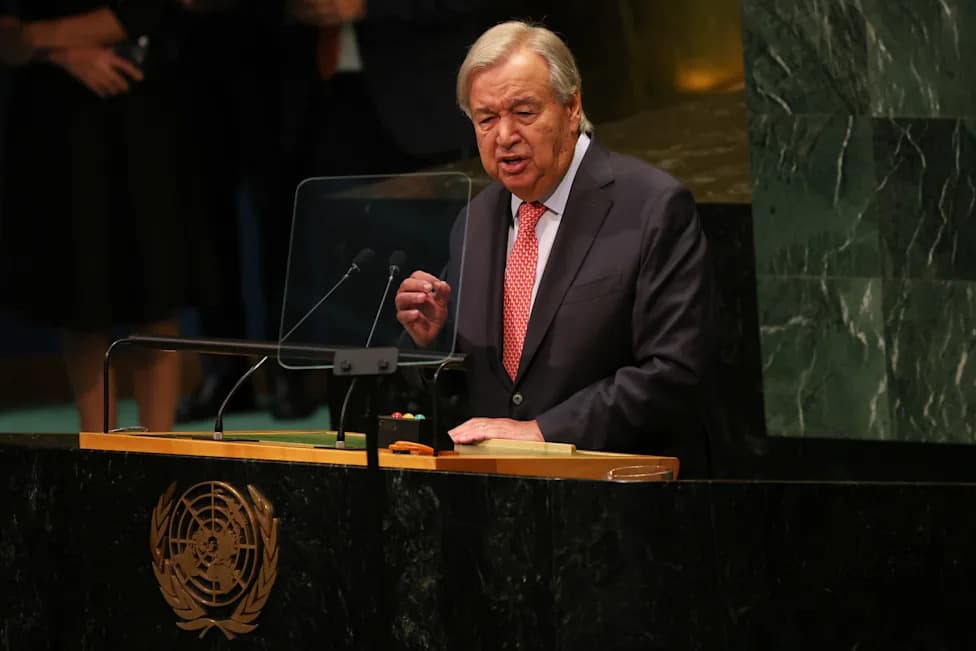 Guterres Warns of Global Polarization, Urges Unity on Climate, AI, War and Inequality