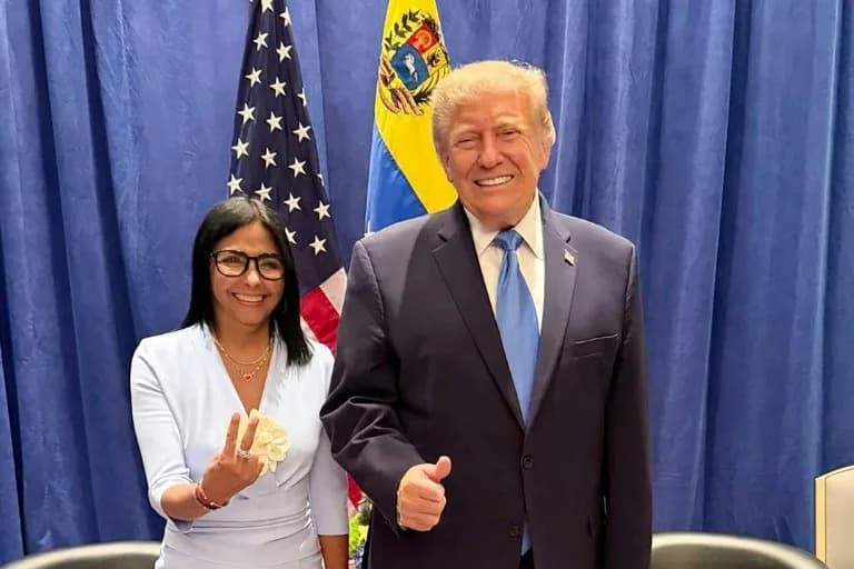 Historic UN Meeting: Trump and Venezuela's Delcy Rodriguez Discuss Energy, Mining and Security