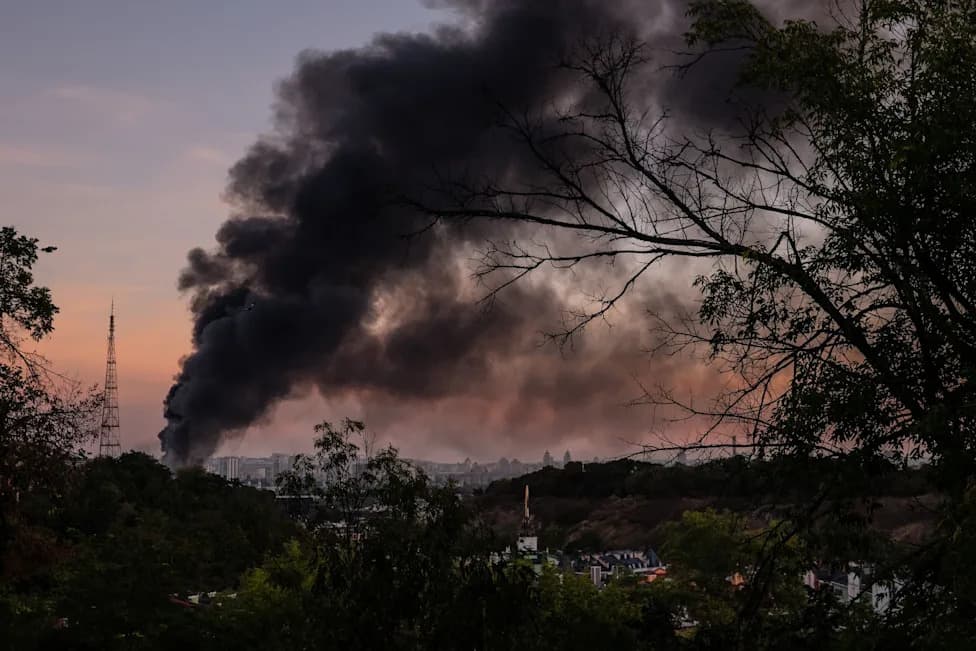 Russian Strikes Across Ukraine Kill At Least Five, Injure Dozens — Officials