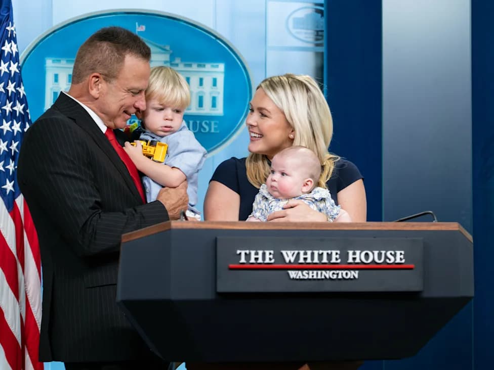 Karoline Leavitt Says Juggling the White House and Motherhood Was 'The Hardest Thing' She’s Ever Done