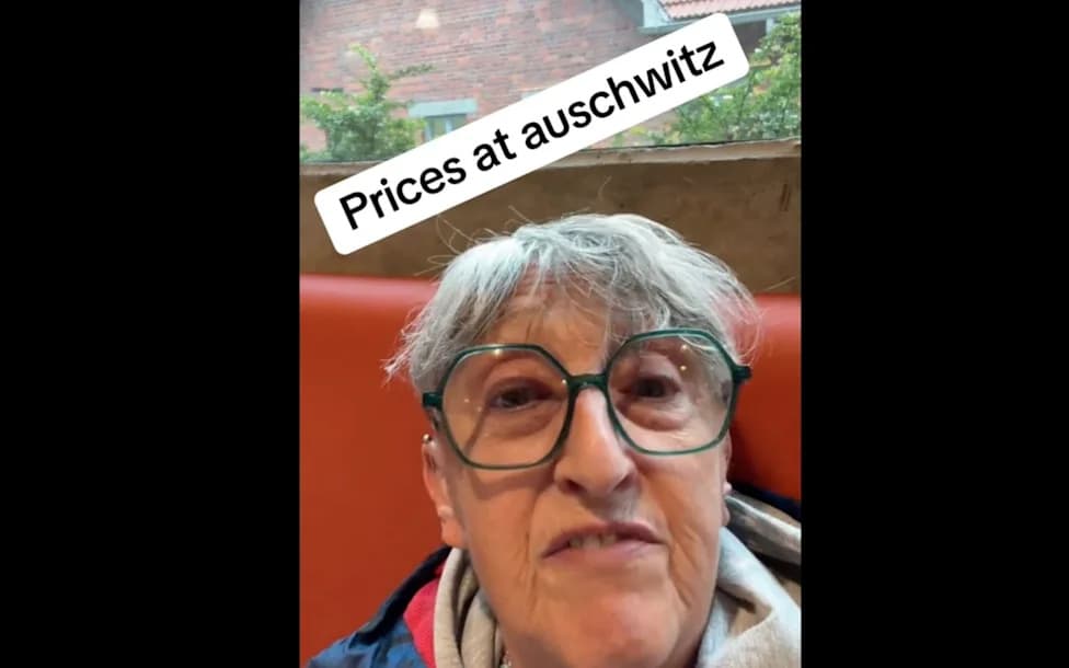 British TikToker’s Complaint About Auschwitz Café Prices Sparks Backlash
