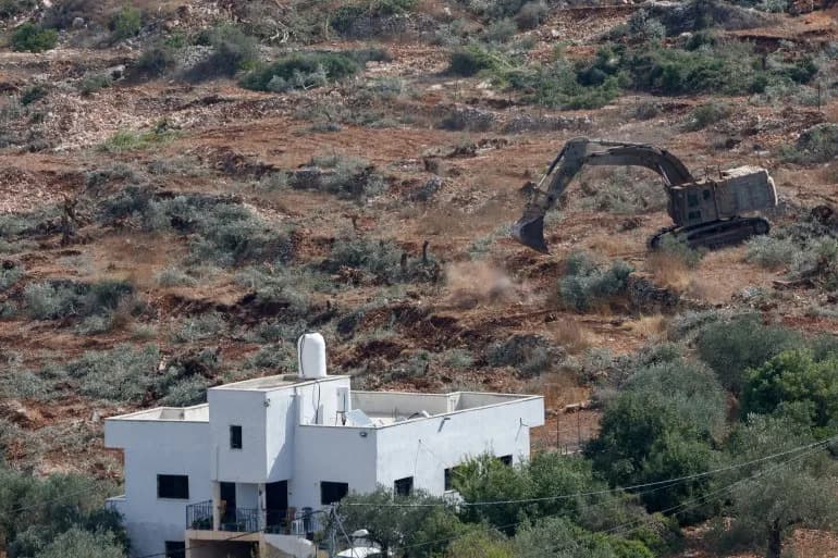 Israeli Bulldozers Uproot Olive Groves Near Ramallah Ahead Of Harvest, Residents Say