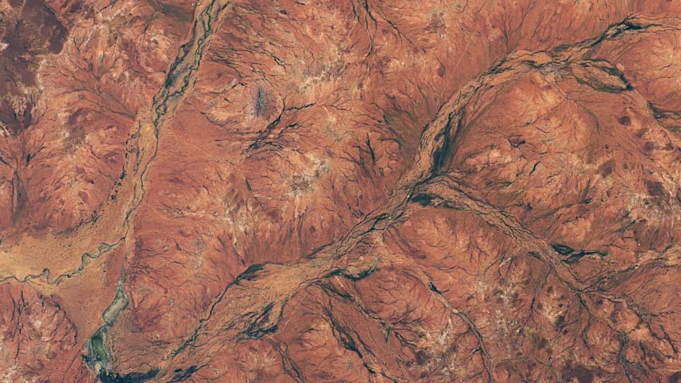 From Red Desert To Carpet Of Colour: Satellites Capture Rare Wildflower Bloom Over Western Australia (Aug. 30, 2026)