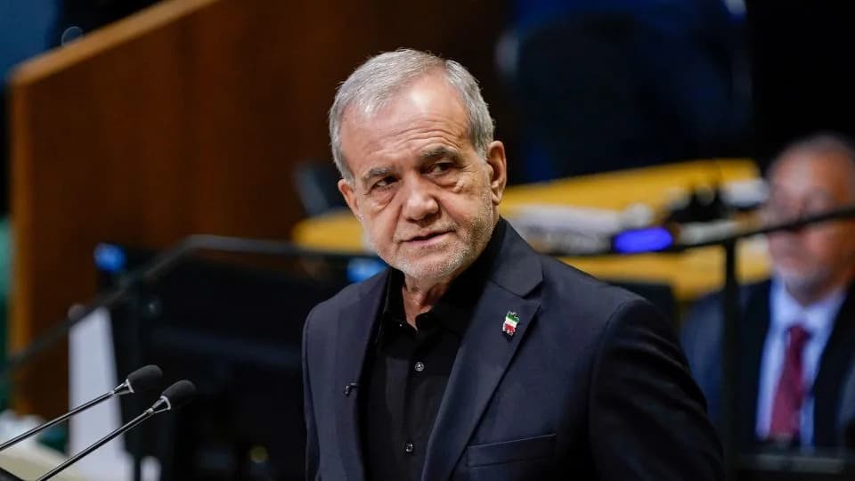 Pezeshkian in New York: Iran Denies Plot To Kill Trump, Blames Sanctions and Defends Strikes