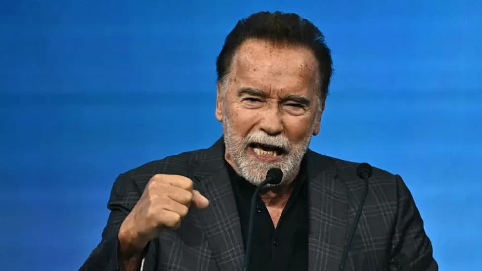 Schwarzenegger Hosts Nithya Raman at L.A. Office Ahead of Mayoral Runoff