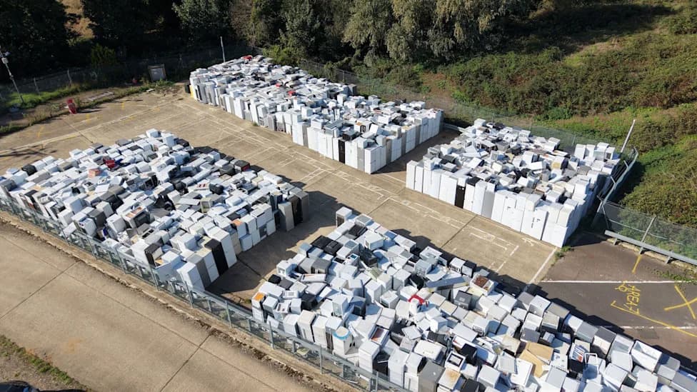 Thousands of Fridges and Freezers Pile Up in Norfolk as National Recycling Backlog Worsens