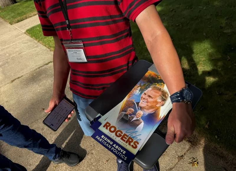 Door-to-Door in Michigan: Republicans Push 'Democrats-As-Extremists' Pitch — Voter Response Mixed
