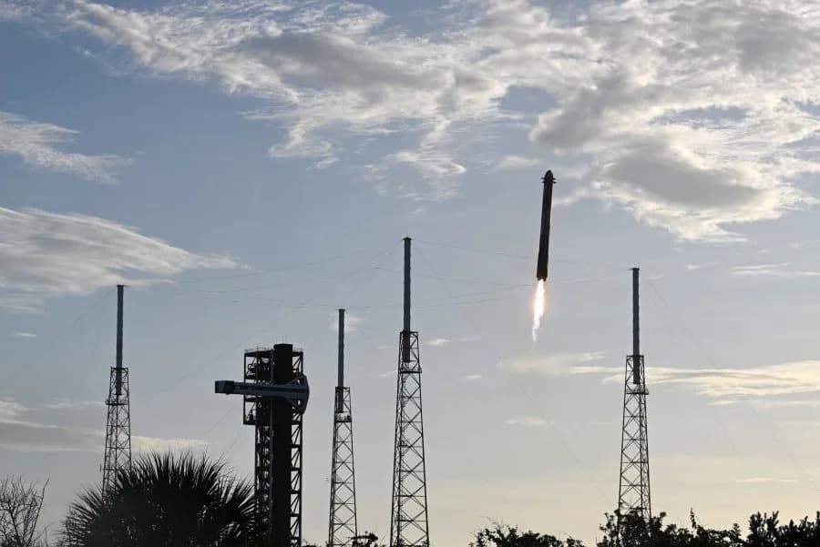 SpaceX Launches Classified USSF-385 From Vandenberg; Booster B1096 Completes 10th Flight