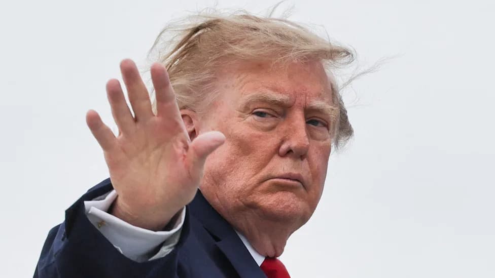 Trump Denies Report That Byron Donalds Scrubbed His Image As Florida Race Tightens