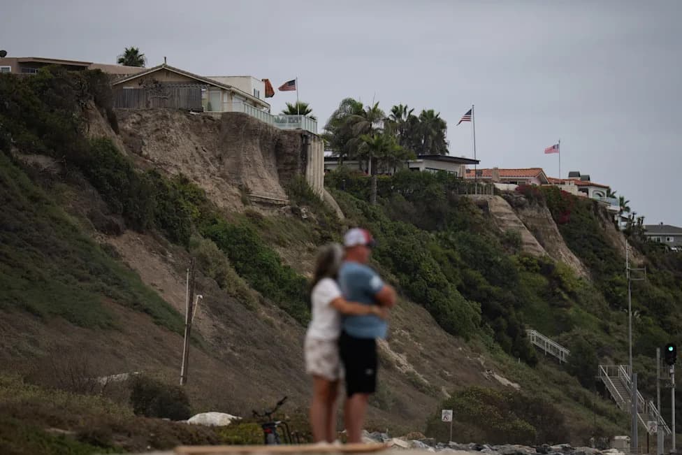 Sea-Level Rise Shrinks San Clemente Beach and Puts Key Coastal Rail Line at Risk