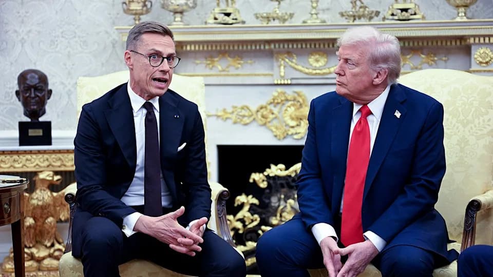 Stubb Praises Trump’s Push for Ukraine Talks, Says Finland Sees No Factual Basis for Direct Russian Attack