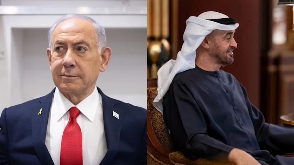 Netanyahu Makes Same‑Day Trip to Abu Dhabi, Holds Private Meeting With UAE President MbZ