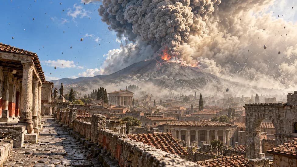Pompeii’s Eruption Becomes a Geological Stopwatch — Vesuvius Calibrates Argon-Argon Dating