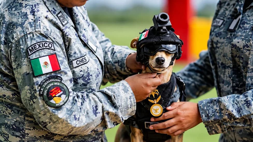 Meet Comando: Mexico's 15‑Pound Chihuahua Recruited Into the National Guard