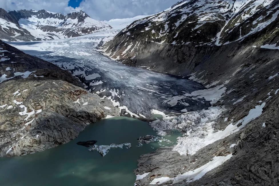 Swiss Glaciers Shed 5.5% of Ice in 2026 as Heat Waves and Low Snow Accelerate Alpine Thaw