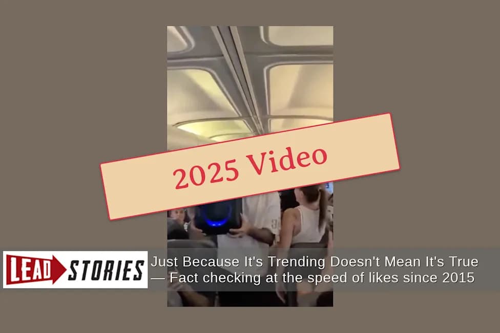 Fact Check: Viral Clip Claimed As FlyDubai FZ1073 After Hijacking Is Actually August 2025 Footage Of Israeli Basketball Team
