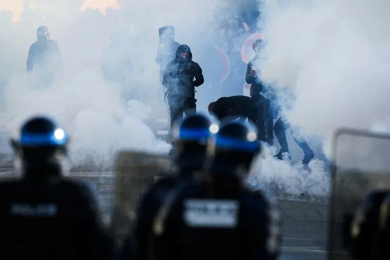 Hundreds of French High Schools Close as Student Protests Escalate Into Violence