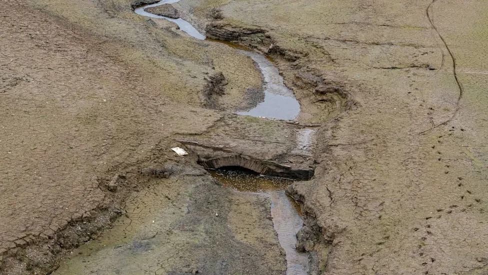 Victorian Stone Bridge Reappears as Wimbleball Reservoir Falls to 21%