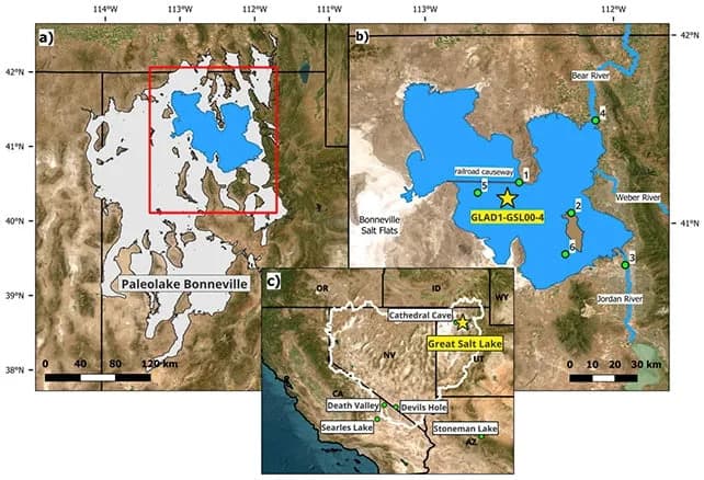 Great Salt Lake Was Once a Freshwater Basin 10× Larger, Study Finds