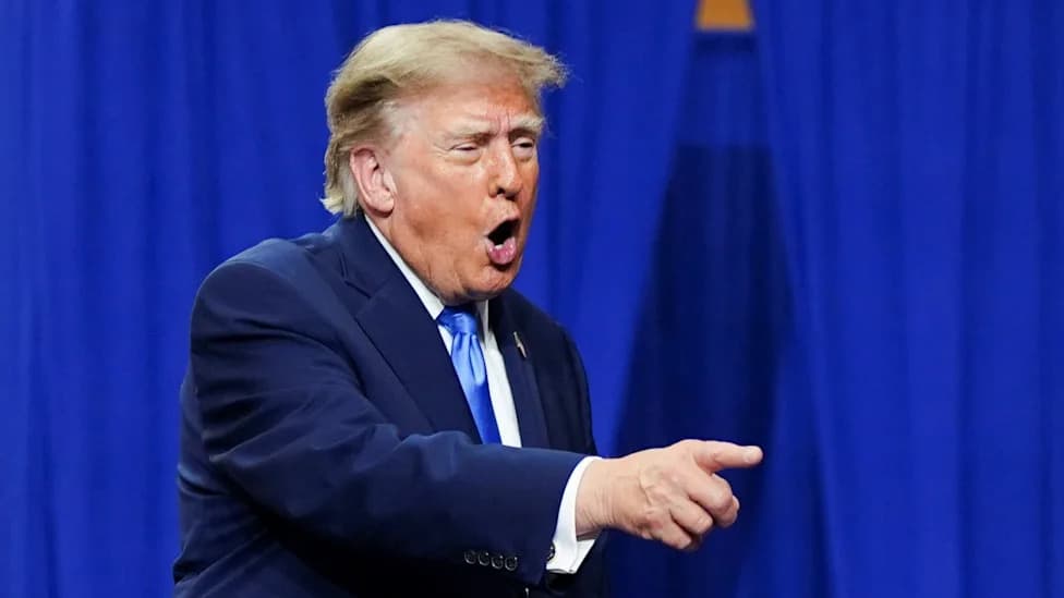 Trump Interrupted at Ohio Rally After Protester Shouts 'Rapist' — Crowd Reacts