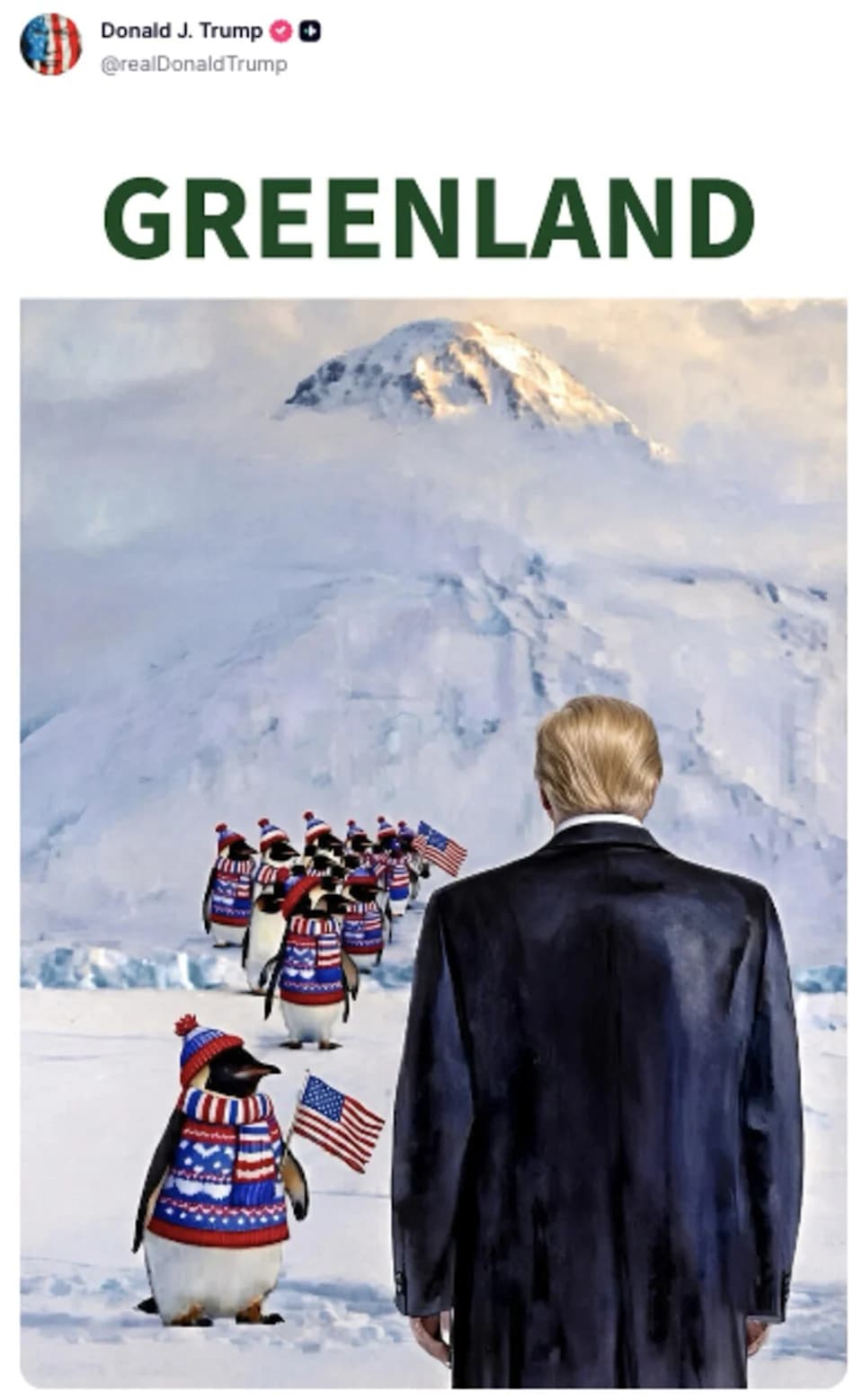 Trump’s AI Greenland Fantasy: Penguins, Propaganda and a Political Strategy