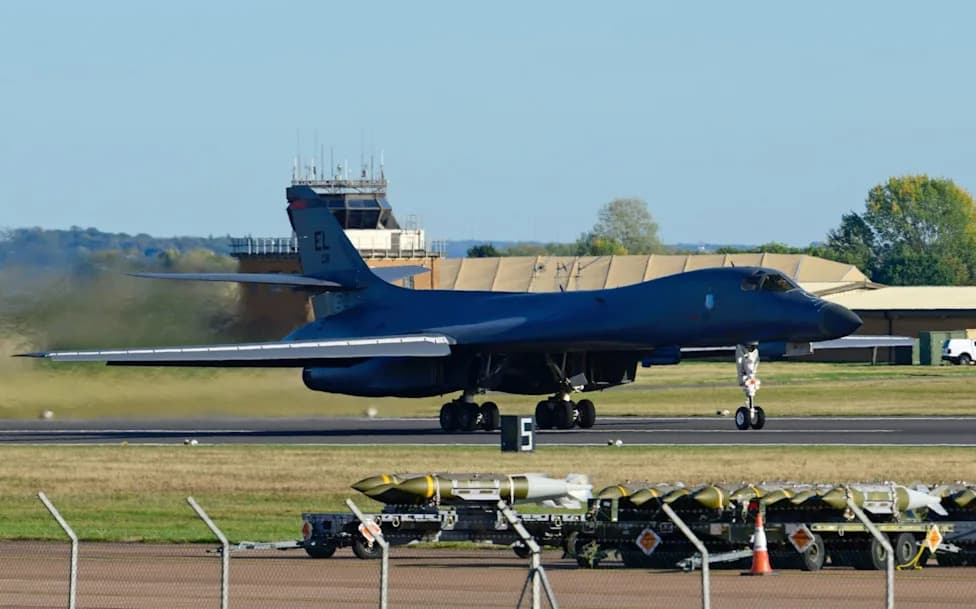 US Withdraws 12 B-1 Bombers From RAF Fairford, Raising Questions About UK Base Security