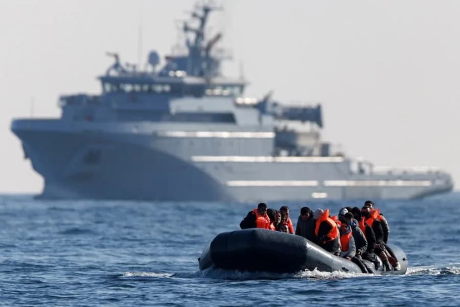 Two Dead After Overloaded Inflatable Boat Takes On Water In English Channel