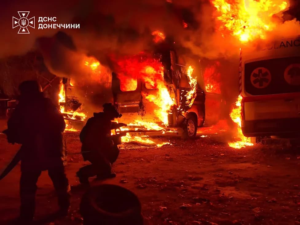 Nearly 900 Ukrainian Drones Intercepted Overnight; Unconfirmed Moscow-Region Depot Fire Reported